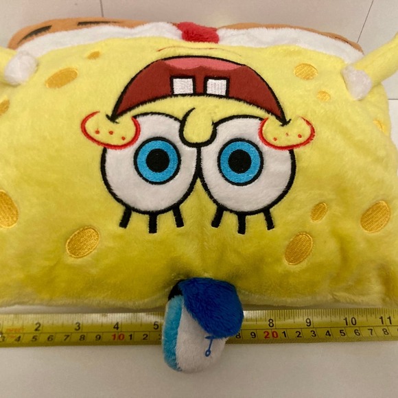 SpongeBob 2011 PeeWee 12” Pillow Pet - Picture 2 of 7